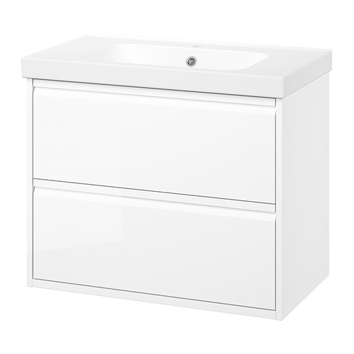 ORRSJÖN/ÄNGSJÖN wash-stnd w drawers/wash-basin