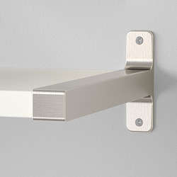 GRANHULT - Braket, dilapisi nikel, 30x12 cm