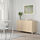 BESTÅ - storage combination with doors, white stained oak effect/Lappviken/Stubbarp white stained oak effect, 120x42x74 cm | IKEA Indonesia - PE746617_S1