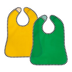 GRÖNFINK - Bib, green/yellow