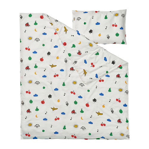 GRÖNFINK srg duvet 1 srg bantal ranjang bayi