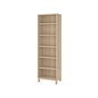 BESTÅ - Cabinet unit, white stained oak effect, 60x40x202 cm