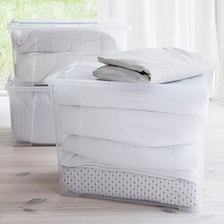 SAMLA - Lid for box 45/65 l, transparent
