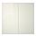 HASVIK - sepasang pintu geser, high-gloss putih, 200x236 cm | IKEA Indonesia - PE309350_S1