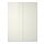 HASVIK - pair of sliding doors, high-gloss white, 150x236 cm | IKEA Indonesia - PE309146_S1