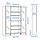 BILLY/HÖGBO - kombinasi rak buku dngan pintu kaca, putih, 160x202 cm | IKEA Indonesia - PE884642_S1