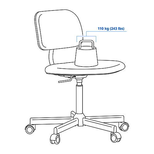 BLECKBERGET Measurement Illustration