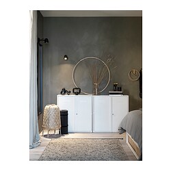 IVAR - Cabinet with doors, white, 80x83 cm