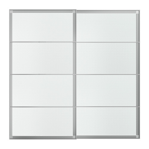 LUNDBRÄSMA pair of sliding doors