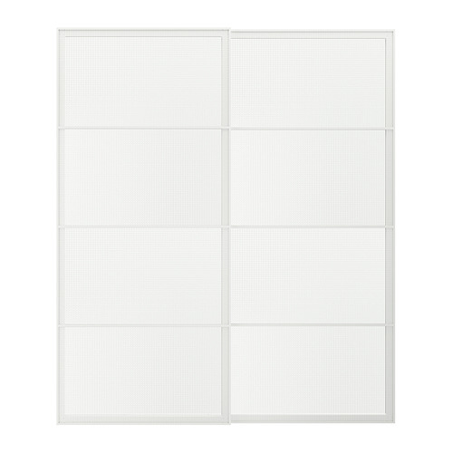 LUNDBRÄSMA pair of sliding doors