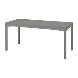 HAUGA - Table, grey, 168x74 cm