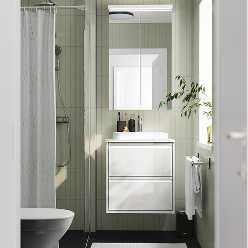BACKSJÖN/ÄNGSJÖN wash-stnd w drawers/wash-basin