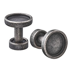 SKRUVSHULT - Knob, anthracite, 26 mm