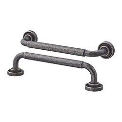 SKRUVSHULT - Handle, anthracite, 152 mm