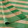 FRÖDD - selimut kecil, hijau/garis-garis, 130x180 cm | IKEA Indonesia - PE924128_S1