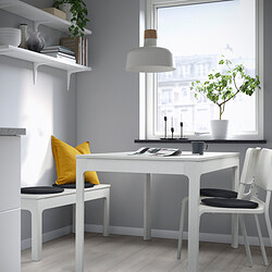 ÄNGSFRÄKEN - Chair pad, black, 36 cm