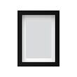 RÖDALM - Bingkai, hitam, 13x18 cm
