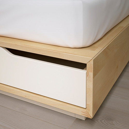 MANDAL bed frame with headboard