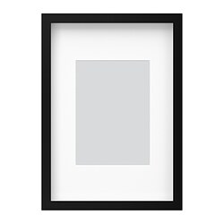 RÖDALM - Frame, black, 21x30 cm
