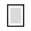 RÖDALM - Bingkai, hitam, 30x40 cm