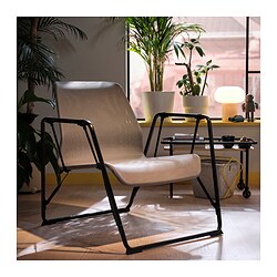 BRÄNNBOLL - Gaming easy chair, grey/black