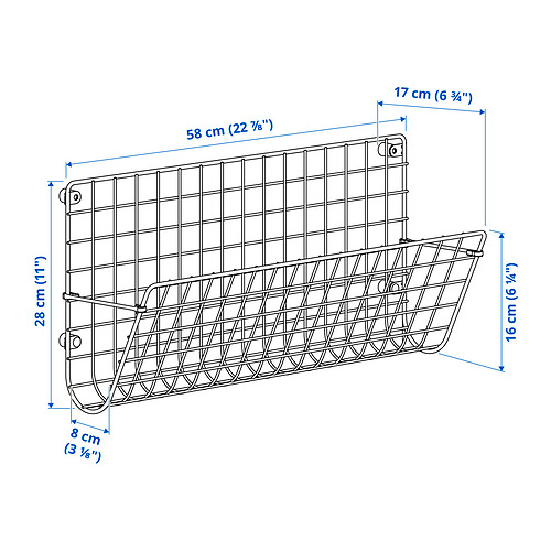 GREJIG wall pocket