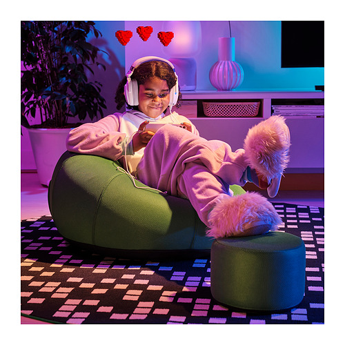 BRÄNNBOLL kursi santai gaming tiup