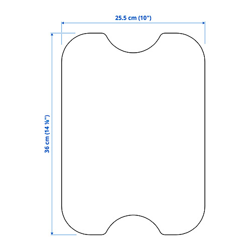 NORRÅVA Measurement Illustration