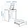 BRIMNES - dressing table, white, 70x42 cm | IKEA Indonesia - PE939622_S1