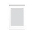 RÖDALM - Frame, black, 61x91 cm