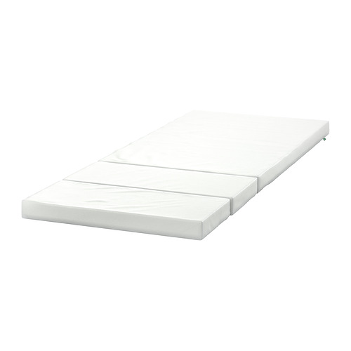 PLUTTEN foam mattress for extendable bed