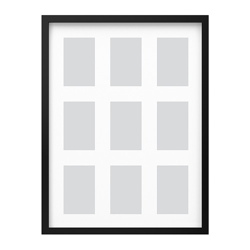 RÖDALM frame for 9 pictures