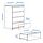 STORKLINTA chest of 4 drawers
