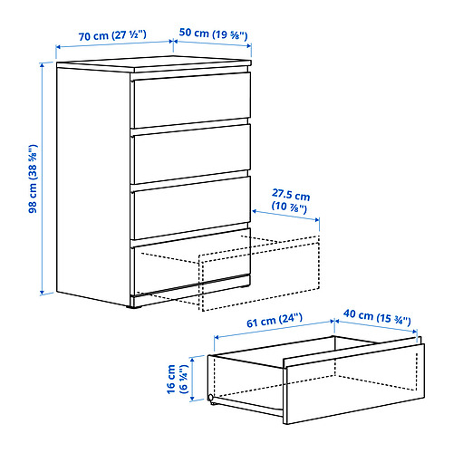 STORKLINTA Measurement Illustration