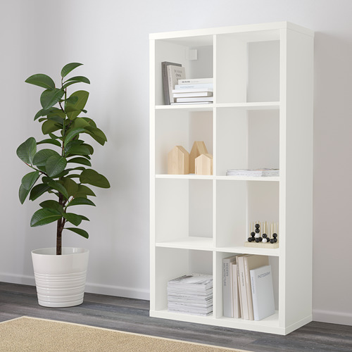 【IKEA】FLYSTA(フリスタ) 8マス たのメル便 FLYSTA shelving unit, white, 69x132 cm | IKEA Indonesia