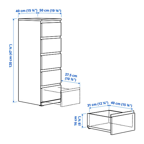 STORKLINTA Measurement Illustration