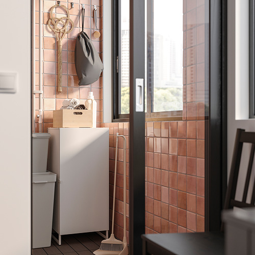JOSTEIN unit rak dengan pintu