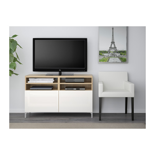 BESTÅ meja TV dengan pintu