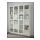 BILLY/OXBERG - rak buku, putih/kaca, 160x30x202 cm | IKEA Indonesia - PE600837_S1
