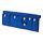 MÖJLIGHET - kantong untuk tempat tidur, biru, 75x27 cm | IKEA Indonesia - PE707217_S1