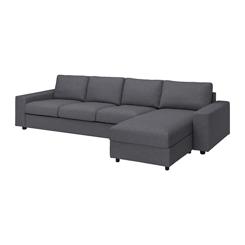 VIMLE sofa 4 dudukan dengan chaise longue