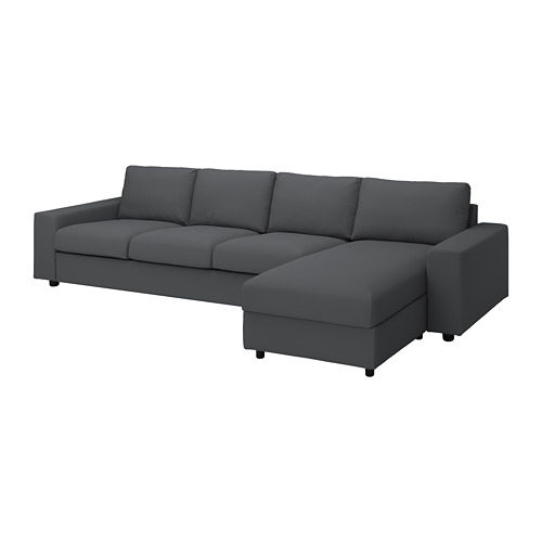 VIMLE sofa 4 dudukan dengan chaise longue