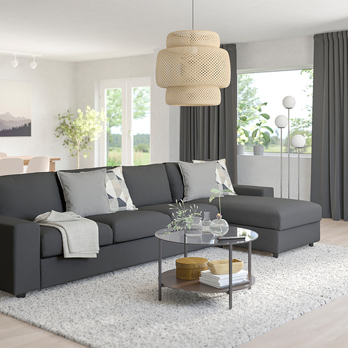 VIMLE sofa 4 dudukan dengan chaise longue