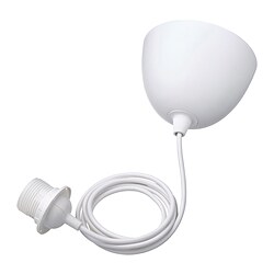 HEMMA - Set kabel, putih, 1.8 m