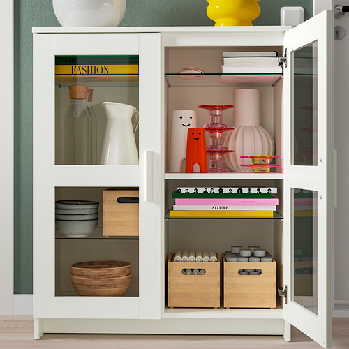 BRIMNES cabinet with doors