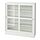 HAVSTA - glass-door cabinet with plinth, white clear glass, 121x37x134 cm | IKEA Indonesia - PE952134_S1