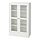 HAVSTA - glass-door cabinet with plinth, white/clear glass, 81x37x134 cm | IKEA Indonesia - PE952133_S1