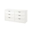 SONGESAND - chest of 6 drawers, white, 161x81 cm | IKEA Indonesia - PE658935_S2