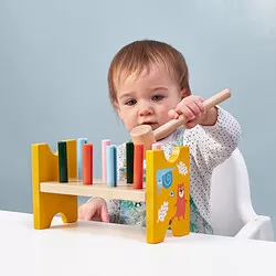 UPPSTÅ - Blok palu mainan, aneka warna