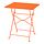 SUNDSÖ - table, bright orange outdoor, 65x65 cm | IKEA Indonesia - PE952173_S1